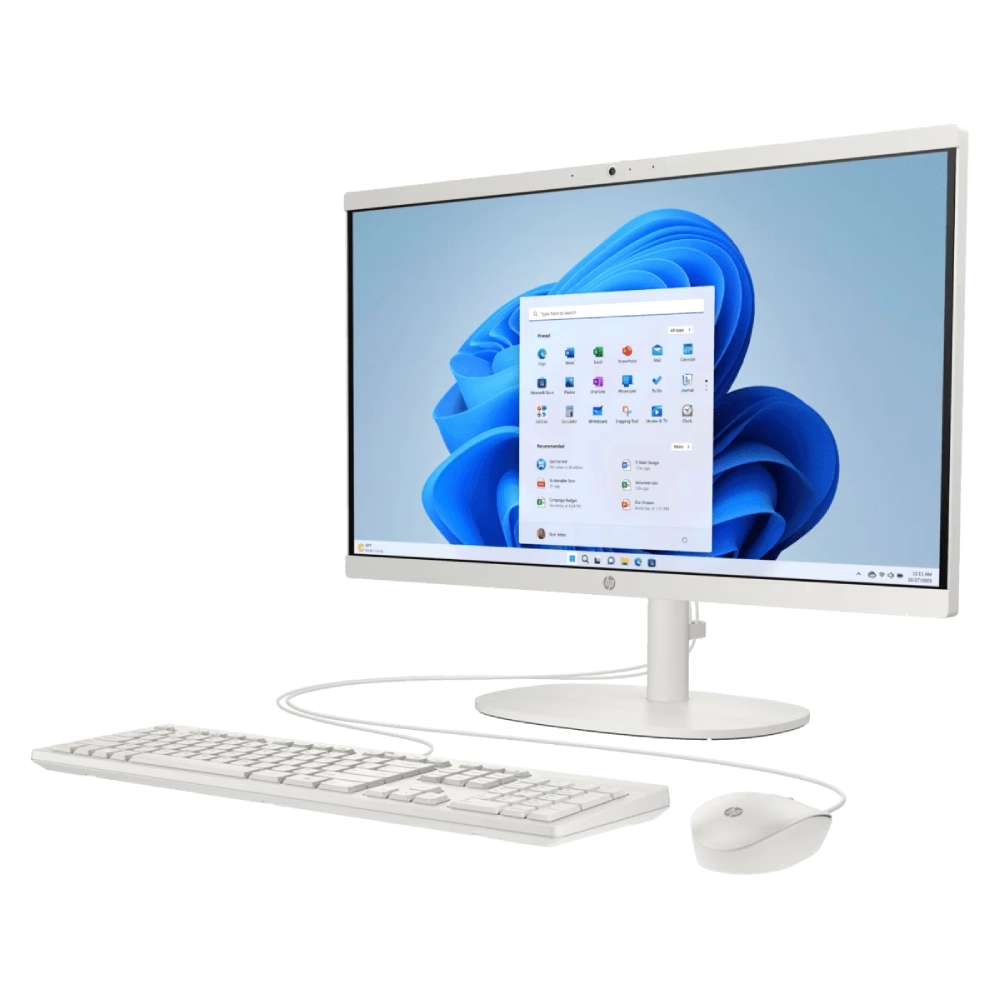 HP All-in-One Desktop Intel N200 | 8GB | 512GB SSD | 21.45 Inch LED | Win 11 (PC 22-dg0154in) view 3